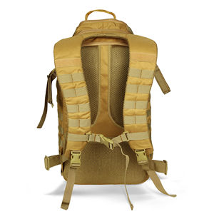 Sac à dos tactique en toile camouflage pour le camping, la chasse et la randonnée en extérieur, fermeture éclair étanche, design à motif de ceinture - Product Image 3