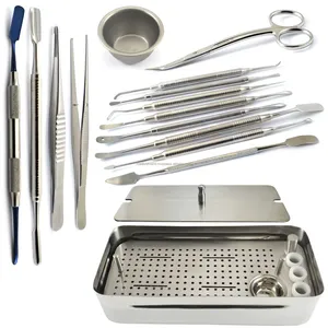 ชุดเครื่องมือผ่าตัด PRF GRF สำหรับการปลูกถ่ายฟัน ทำจากสแตนเลส  ประกอบด้วยแผ่นใยไฟบรินที่อุดมด้วยเกล็ดเลือด ได้รับการรับรองมาตรฐาน CE ISO13485 - Product Image 1