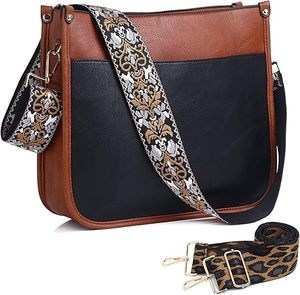 Women Handle Shoulder <b>Handbag</b> <b>Medium</b> Synthetic Leather for Daily Shopping - Product Image 1