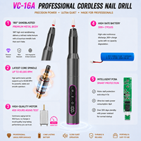 Machine à percer les ongles électrique portable, rechargeable par USB, stylo à ongles professionnel, outil de manucure, vente en gros d'usine OEM