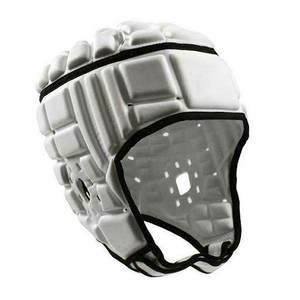 Casque de protection de sécurité pour le football premium, casque de rugby et de football avec rembourrage en mousse souple, réglable, multi-sports - Product Image 2
