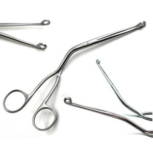 Pinzas Quirúrgicas Magill para Catéter, Instrumento de Anestesia ORL, Pinzas de Intubación de Acero Inoxidable, Pinzas Médicas Curvas Magill - Product Image 1