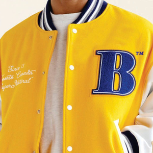 Patchs en chenille brodés personnalisés de haute qualité pour la vente en gros – Écologiques, imperméables, style vintage, pour blousons universitaires et Letterman - Product Image 2