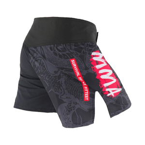 Shorts MMA pour hommes, séchage rapide, respirants, taille élastique, shorts de combat, logo personnalisé, short d'entraînement de boxe - Product Image 1