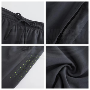 Men's Solid Color <b>Polyester</b> Bermuda <b>Shorts</b> Elastic Waist Drawstring Casual Wear Breathable Pockets - Product Image 2
