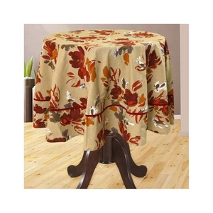 European Style <b>High</b> Density Jacquard Embroidered Waterproof Disposable Tea <b>Table</b> Protectors Vintage Chinese Style Customized - Product Image 3