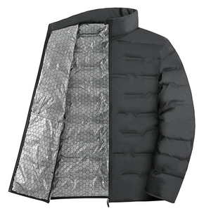 Chaqueta Acolchada con Capucha para Hombre, Gruesa, Cálida, Resistente al Agua, con Cierre Completo, Ropa de Invierno, Fabricación Personalizada OEM ODM - Product Image 1