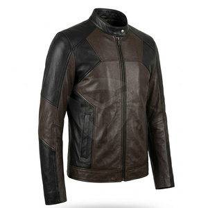 Premium Men Leather Jacket Classic Biker Style With Durable Zipper Winter Jacket For Winter Fashion And Casual Street Wear - Product Image 4