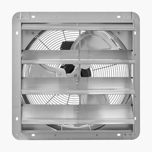 Ventilatore di Scarico a Parete da 18 Pollici, 2200 CFM, per Soffitta, Motore AC, Struttura in Acciaio Resistente, Ventilatore a Basso Profilo - Product Image 6