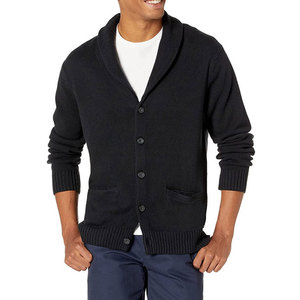 Men's Slim Fit Knitted Cardigan Winter New <b>Block</b> Fashionable Trendy Quick Dry Breathable Crew Neck Cotton/<b>Acrylic</b> Yarn Knitwear - Product Image 4