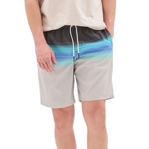 Short de bain imprimé nuages coucher de soleil, vêtements de plage, maillots de bain professionnels de haute qualité, design personnalisé - Product Image 1