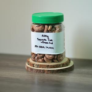 ISO Certified Vietnam Buttery Salty Premium Customizable Special Offer Wholesale 400g Square Jar Packaged Roasted Cashew <b>Nuts</b> - Product Image 4