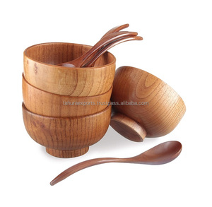 Centro de mesa de madera marrón elegante para comida para decoración y suministros para fiestas, adornos en formas y tamaños personalizados para exportación - Product Image 5