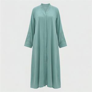 Abayas à imprimés floraux, vêtements musulmans traditionnels, kaftan, vêtements islamiques, abaya pour femmes, robe musulmane, couleur personnalisée, qualité supérieure - Product Image 1