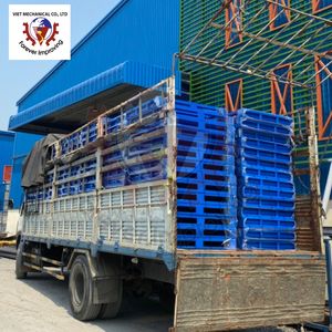 Palet de Acero Estándar de Alta Calidad para Almacenamiento en Almacén, Diseño Resistente y Duradero con Larga Vida Útil - Product Image 3