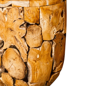 โต๊ะกาแฟไม้สักรากแท้ทำมือสุดหรูจาก ARTERRA พร้อมลายไม้ที่เป็นเอกลักษณ์ - Product Image 3