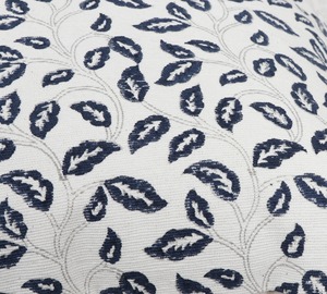 Housse de coussin à franges imprimée Jaipuri bleu et blanc bohème, housse de coussin décorative ethnique indienne pour la décoration de la maison - Product Image 4