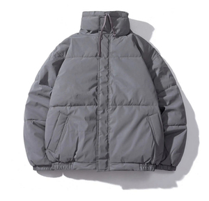 Veste d'hiver matelassée pour homme et femme, marque de luxe, mode coréenne, épaisse et chaude, streetwear Harajuku, hip-hop, veste parka décontractée ample pour homme - Product Image 5