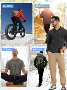 Pantalon de survêtement ajusté pour homme de qualité supérieure avec poches latérales et cordon de serrage à la taille, idéal pour le sport ou le style urbain - Product Image 6