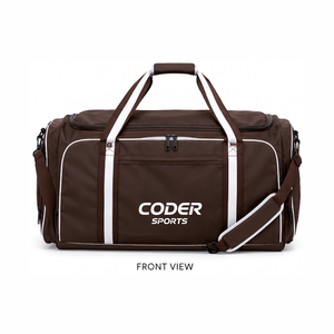 Sac de voyage pour ordinateur portable en polyester imperméable pour homme, grand format, avec fermeture éclair, motif lettres, logo personnalisé imprimé en PU noir, nouveau design, vente chaude - Product Image 1