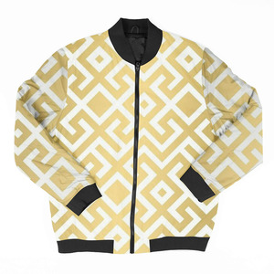 Chaqueta Bomber de Cuero Color Bronceado para Hombre Avirex, con Parche Bordado, Cierre Frontal con Cremallera, Cuello Camisero, Corte Regular, Estilo Casual - Product Image 1