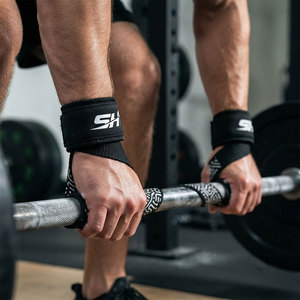 Fashionable Modern Design Adjustable Unisex Weightlifting Straps With Custom Size Versatile Vintage Wear Deadlifting Straps - Product Image 6