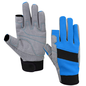 Men's Women's Fingerless Fly Fishing <b>Gloves</b> Breathable Lightweight Stretch Anti-Uv Reflective Printing Sun Protection Outdoor - Product Image 3