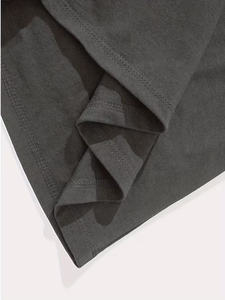 T-shirt pour homme 100% coton - Coupe ajustée, manches courtes, épaules tombantes, été, impression DTF California 200g, logo personnalisé - Product Image 4