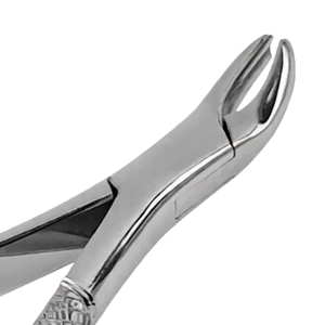 Forceps d'extraction dentaire # Instrument chirurgical dentaire manuel en acier inoxydable 18R pour molaires supérieures 1ère et 2ème, avec poignée ergonomique - Product Image 3