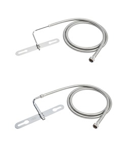 Stainless Steel Modern Bidet Sprayer Butterfly Plate Jet <b>Spray</b> Head Wall <b>Mounted</b> Toilet <b>Spray</b> Attachment with Self-Cleaning - Product Image 2