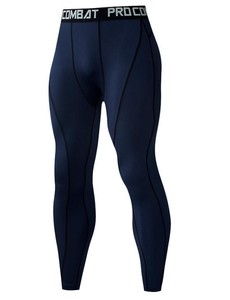 Leggings de sport pour homme, respirants, résistants à l'eau, à séchage rapide, à compression, avec taille élastique, longueur intégrale - Product Image 6