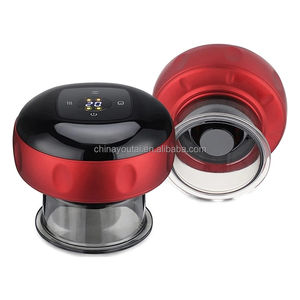 Penjualan pabrik 4 in 1 alat pijat bekam vakum pintar Set bekam punggung dan leher listrik Gua Sha bekam - Product Image 3