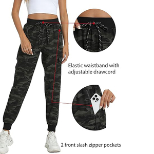Fleece Lined Women Jogger Pants Thick Winter Warm Sweatpants Drawstring Cuffed <b>Ankle</b> Thermal - Product Image 5