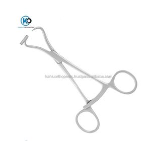 Pinzas de Acero Inoxidable para Sujetar Huesos, Instrumentos Quirúrgicos de Alta Calidad Clase I, Venta al por Mayor por KAHLU ORTHOPEDIC - Product Image 2