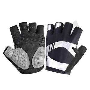 Summer New Half-Finger Cycling Gloves Breathable and Non-Slip for Outdoor Road <b>Bike</b> Sports Fitness Protective Gear - Product Image 1