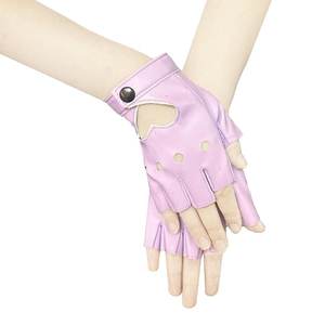 Gants de pole dance unisexes avec logo personnalisé, design demi-doigts, avec une adhérence puissante, en polyester/spandex/latex, pour une utilisation en performance - Product Image 5