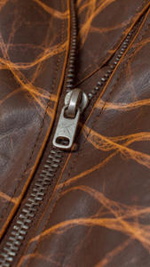 Veste en cuir de vachette véritable, fabrication artisanale, qualité classique, coupe moderne, qualité supérieure, veste en cuir de motard, design personnalisé, nouveau modèle. - Product Image 6