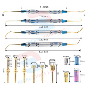 Manual Dental Filling Implant <b>Drill</b> Kit Hygiene Sinus Lifting Osteotome Instrument Bone Expander Tools CE Certified Ergonomic - Product Image 4