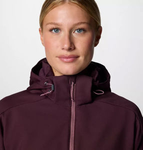 Chaqueta Softshell Impermeable Moonvista Cascade Ridge para Mujer, de Alta Calidad, con Mangas Largas, Resistente al Viento, Ideal para Correr y Actividades al Aire Libre - Product Image 5