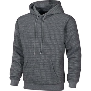 Sweat à capuche décontracté pour homme, en polaire thermique doux et durable, à manches longues, respirant, écologique, avec poche, idéal pour le sport - Product Image 2