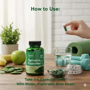 Comprimés de spiruline nutritifs à base de plantes naturelles, vente en gros pour centres de bien-être et magasins de produits de santé, vente mondiale - Product Image 4