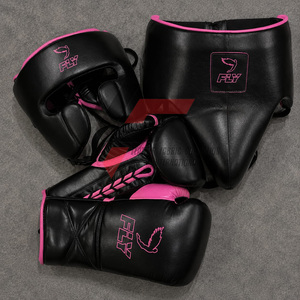 Nouvel Arrivage – Ensemble de Boxe et d'Entraînement Professionnel Noir et Rose de Qualité Supérieure, Super Confortable et Attrayant pour le Sparring et le Punching - Product Image 6