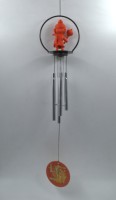 Campana de Viento Hanuman de 90 mm, Material PVC/ABS, Campana Decorativa Moderna para Colgar, Decoración Espiritual Feng Shui para el Hogar, Oficina, Balcón, Jardín