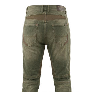 Jeans de moto personnalisés professionnels KADO - Pantalons en denim renforcés et protégés avec armure CE pour hommes - Product Image 5