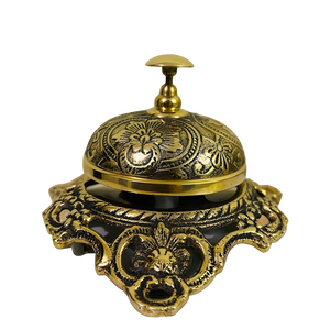 Campana de Latón para Mostrador, Sonido Fuerte, Campana de Escritorio para Recepción de Hotel, Restaurante, Oficina, Mesa y Uso en el Hogar - Product Image 1