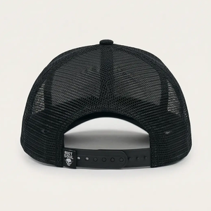 Casquette Trucker Unisexe pour Enfants EMO REVIVAL en Tissu Mesh Style Punk avec Fermeture Arrière Réglable et Broderie Décorative à Lettres - Product Image 3