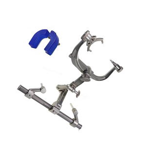 Medical Grade Surgical Skull Clamp Head Fixation Equipment Set with <b>Adjustable</b> Arm and <b>Table</b> Mount for Brain and Spine Surgery - Product Image 2
