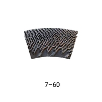 Pièces d'usure pour segments de rotor et stator de raffineur MDF, pour la production de fibres de bois MDF et HDF