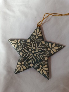 Craft Designers Best Selling Metal Wire <b>Hanging</b> <b>Star</b> Natural Copper Polish Christmas Tree Festival Decoration Custom Size Bulk - Product Image 3