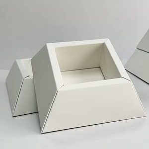 Wholesale Pyramid Shape Gift <b>Box</b> Luxury Paper Packaging <b>Box</b> with Ribbon Custom Logo for Candy Chocolate Party Festival Gifts - Product Image 5